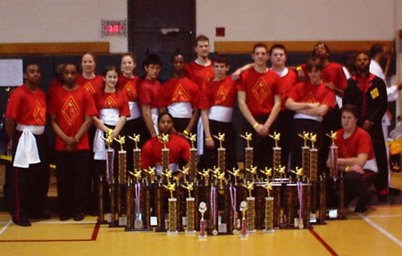 I would like to thank all of the students for their participation in this year�s March, 2003 Mercer County Martial Arts Championship.